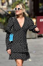 ASHLEY ROBERTS Leaves Heart Radio in London 07/10/2020