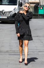 ASHLEY ROBERTS Leaves Heart Radio in London 07/10/2020