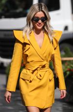 ASHLEY ROBERTS Leaves Heart Radio in London 07/17/2020