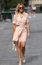 ASHLEY ROBERTS Leaves Heart Radio in London 07/23/2020