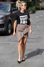 ASHLEY ROBERTS Leaves Heart Radio in London 07/24/2020