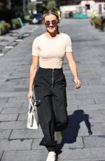 ASHLEY ROBERTS Leaves Heart Radio in London 07/29/2020