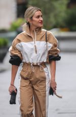 ASHLEY ROBERTS Leaves Heart Radio Studios in London 07/08/2020