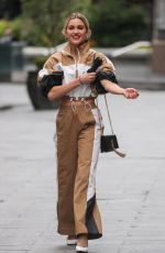 ASHLEY ROBERTS Leaves Heart Radio Studios in London 07/08/2020