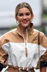 ASHLEY ROBERTS Leaves Heart Radio Studios in London 07/08/2020