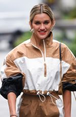 ASHLEY ROBERTS Leaves Heart Radio Studios in London 07/08/2020