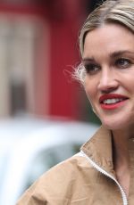 ASHLEY ROBERTS Leaves Heart Radio Studios in London 07/08/2020