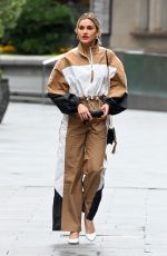 ASHLEY ROBERTS Leaves Heart Radio Studios in London 07/08/2020