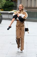 ASHLEY ROBERTS Leaves Heart Radio Studios in London 07/08/2020