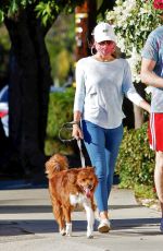 AUBREY PLAZA and Jeff Baena Out with Her Dogs in Los Angeles 07/19/2020