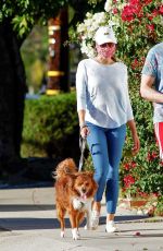 AUBREY PLAZA and Jeff Baena Out with Her Dogs in Los Angeles 07/19/2020