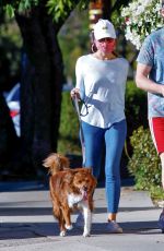 AUBREY PLAZA and Jeff Baena Out with Her Dogs in Los Angeles 07/19/2020