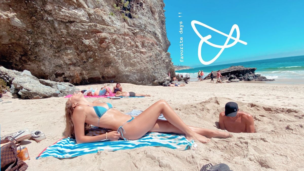 AVA MICHELLE in Bikini at a Beach - Instagram Photos 07/20/2020.