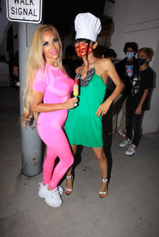 BAI LING and MARCELA IGLESIAS Out in Beverly Hills 07/25/2020