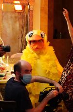 BAI LING on the Set of Her Directorial Debut My Quarantine Romance with Toilet Paper 07/10/2020