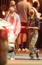 BARBARA PALVIN and STELLA MAXWELL Out with Dylan Sprouse and KJ Apa Night Out in Silverlake 07/28/2020