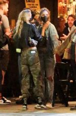 BARBARA PALVIN and STELLA MAXWELL Out with Dylan Sprouse and KJ Apa Night Out in Silverlake 07/28/2020