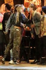BARBARA PALVIN and STELLA MAXWELL Out with Dylan Sprouse and KJ Apa Night Out in Silverlake 07/28/2020