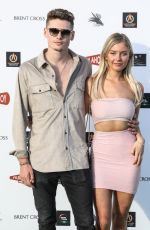BECCA DE LAROQUE at Break Drive-in World Premiere at Brent Cross Shopping Centre in London 07/22/2020