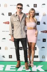 BECCA DE LAROQUE at Break Drive-in World Premiere at Brent Cross Shopping Centre in London 07/22/2020