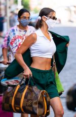 BELLA HADID Leaves Her Apartment in New York 07/16/2020
