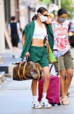 BELLA HADID Leaves Her Apartment in New York 07/16/2020