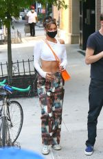BELLA HADID Out and About in New York 07/02/2020