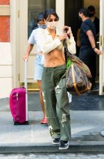 BELLA HADID Out and About in New York 07/25/2020