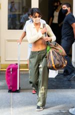BELLA HADID Out and About in New York 07/25/2020
