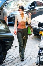 BELLA HADID Out and About in New York 07/25/2020