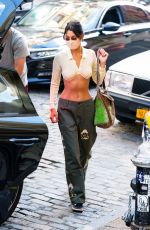 BELLA HADID Out and About in New York 07/25/2020