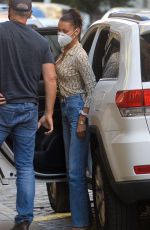 BELLA HADID Out and About in New York 07/27/2020