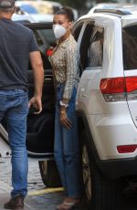 BELLA HADID Out and About in New York 07/27/2020