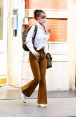 BELLA HADID Out in New York 07/04/2020