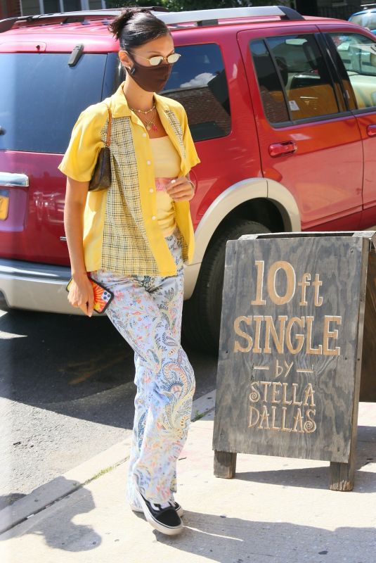 BELLA HADID Out Shopping in Brooklyn 07/29/2020