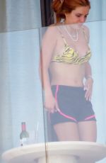 BELLA THORNE at Her Hotel Balcony in Cabo San Lucas 07/15/2020