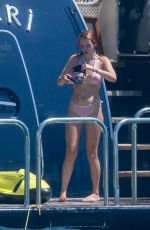 BELLA THORNE in Bikini at a Yacht in Cabo San Lucas 07/18/2020