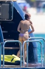 BELLA THORNE in Bikini at a Yacht in Cabo San Lucas 07/18/2020