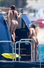 BELLA THORNE in Bikini at a Yacht in Cabo San Lucas 07/18/2020