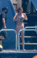 BELLA THORNE in Bikini at a Yacht in Cabo San Lucas 07/18/2020