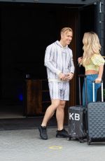 BIANCA GASCOIGNE and Kris Boyson Arrives at Cave Hotel in Faversham 07/13/2020