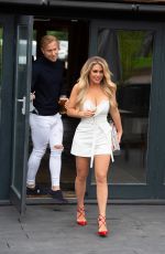 BIANCA GASOIGNE and Kris Boyson Out in London 07/07/2020