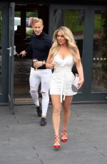 BIANCA GASOIGNE and Kris Boyson Out in London 07/07/2020