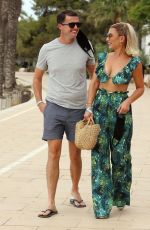 BILLIA FAIERS Out on O Beach in Ibiza 07/14/2020