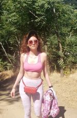 BLANCA BLANCO Out Hiking in Malibu 07/17/2020