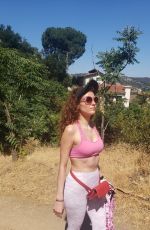 BLANCA BLANCO Out Hiking in Malibu 07/17/2020