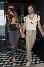 BRIELLE and ARIANA BIERMANN and SISTINE and SCARLET STALLONE at Catch LA in West Hollywood 07/20/2020