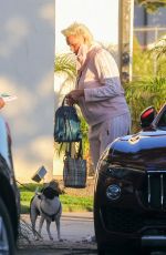BRIGITTE NIELSEN Out for Dinner for Her 57th Birthday 07/15/2020