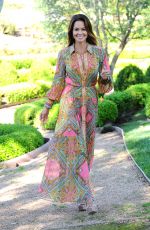 BROOKE BURKE in Her Backyard in Malibu 07/02/2020