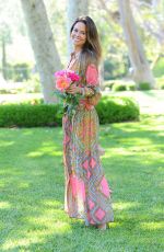BROOKE BURKE in Her Backyard in Malibu 07/02/2020